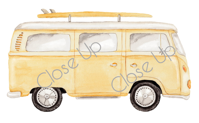 Combi Wall Stickers - Mustard