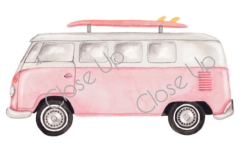 Combi Wall Stickers - Pink