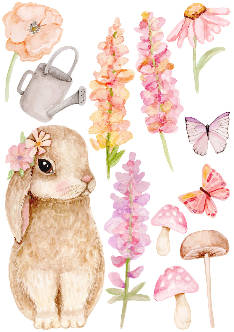 Flopsy's Garden - Wall Stickers