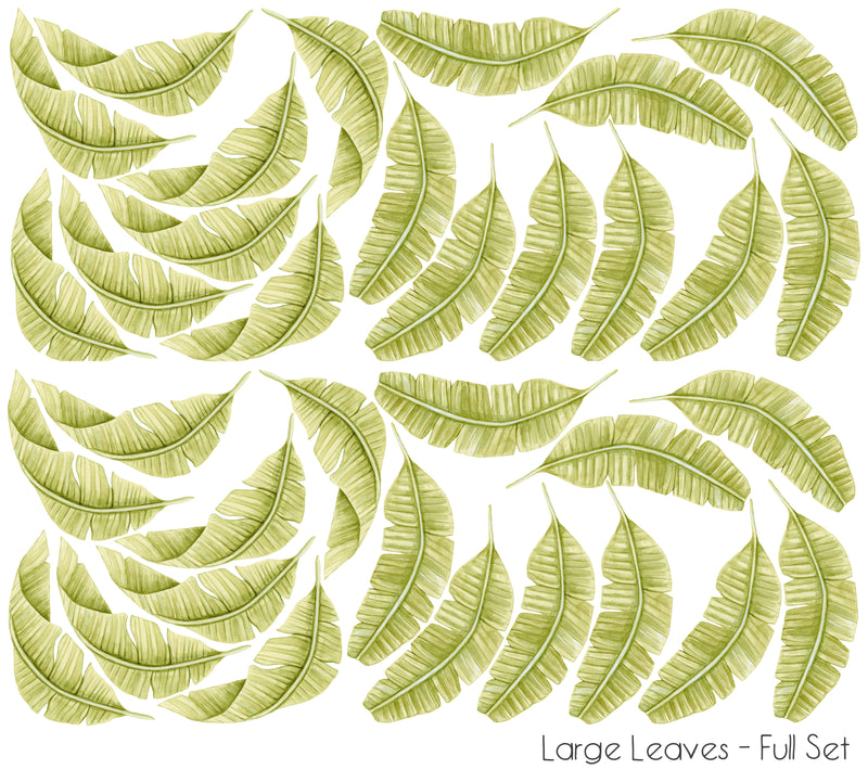 Jungle Leaves - Wall Stickers