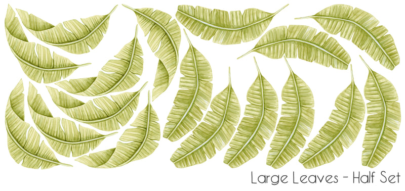 Jungle Leaves - Wall Stickers