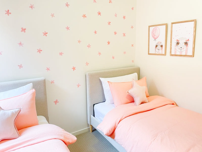 Happy Flowers - Wall Stickers