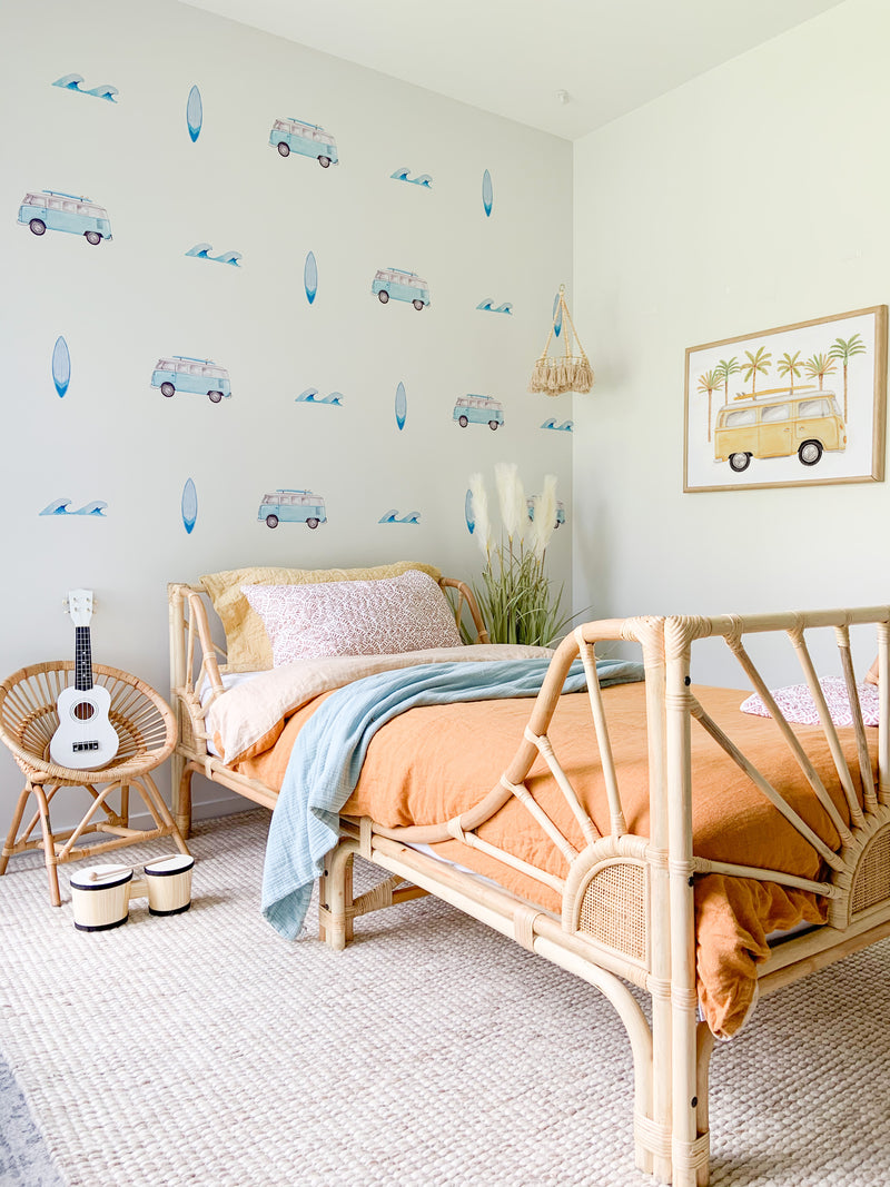 Surfboard Wall Stickers