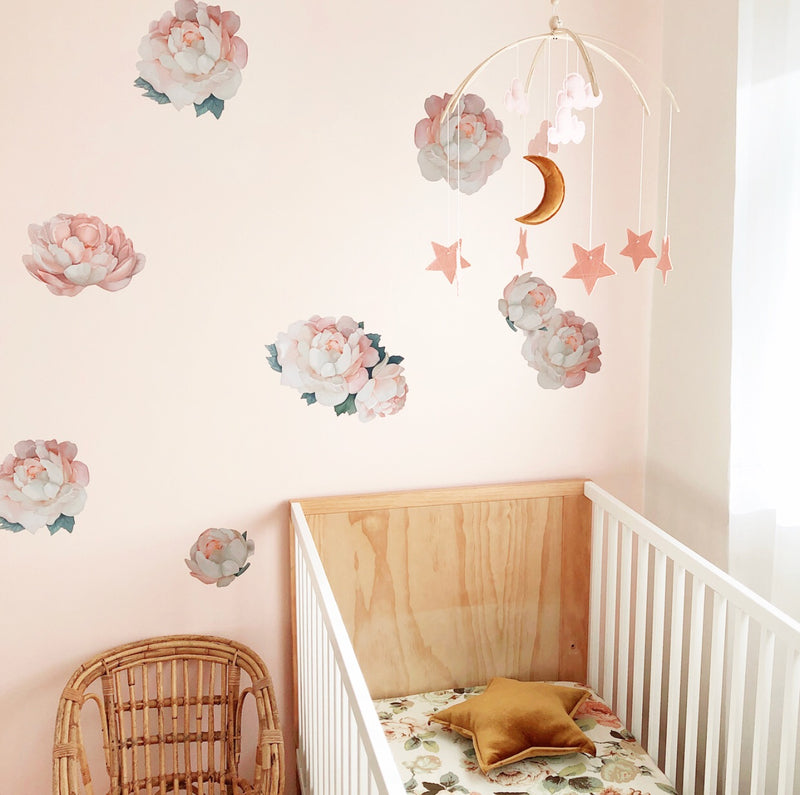 Peony Wall Stickers