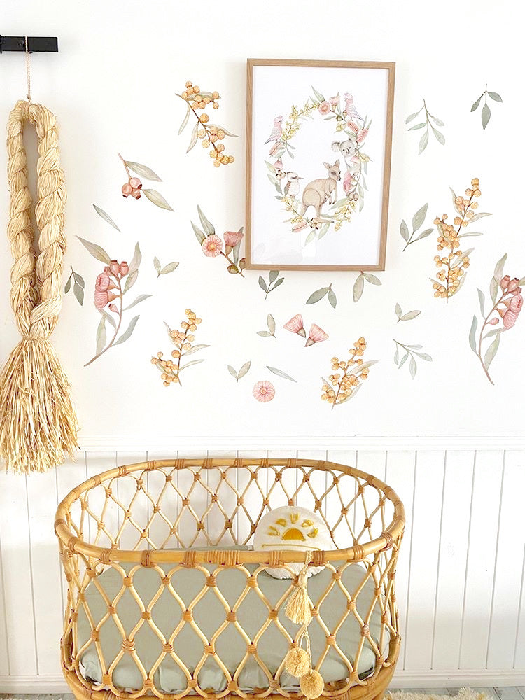 Wattle Wall Stickers